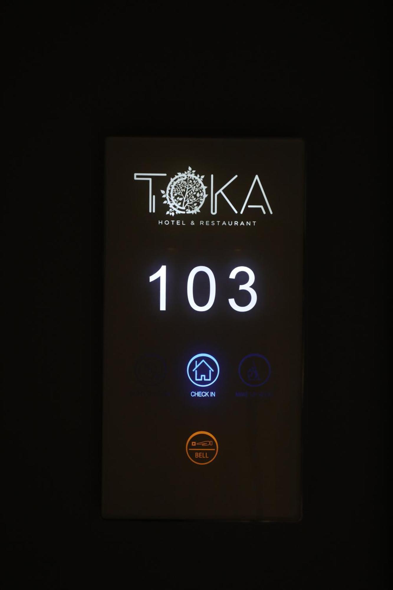 Toka Hotel Restaurant Udenisht Eksteriør bilde