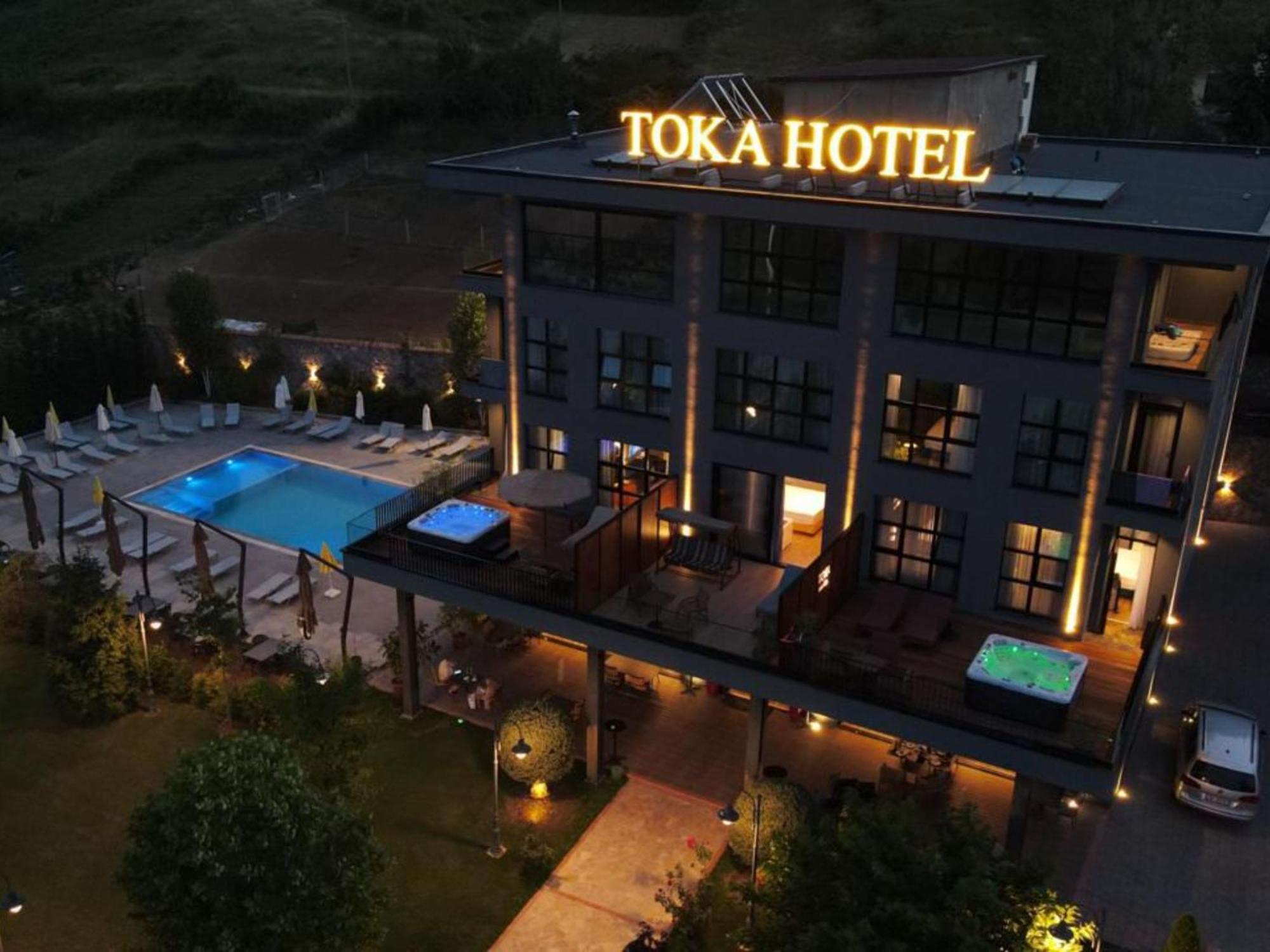 Toka Hotel Restaurant Udenisht Eksteriør bilde