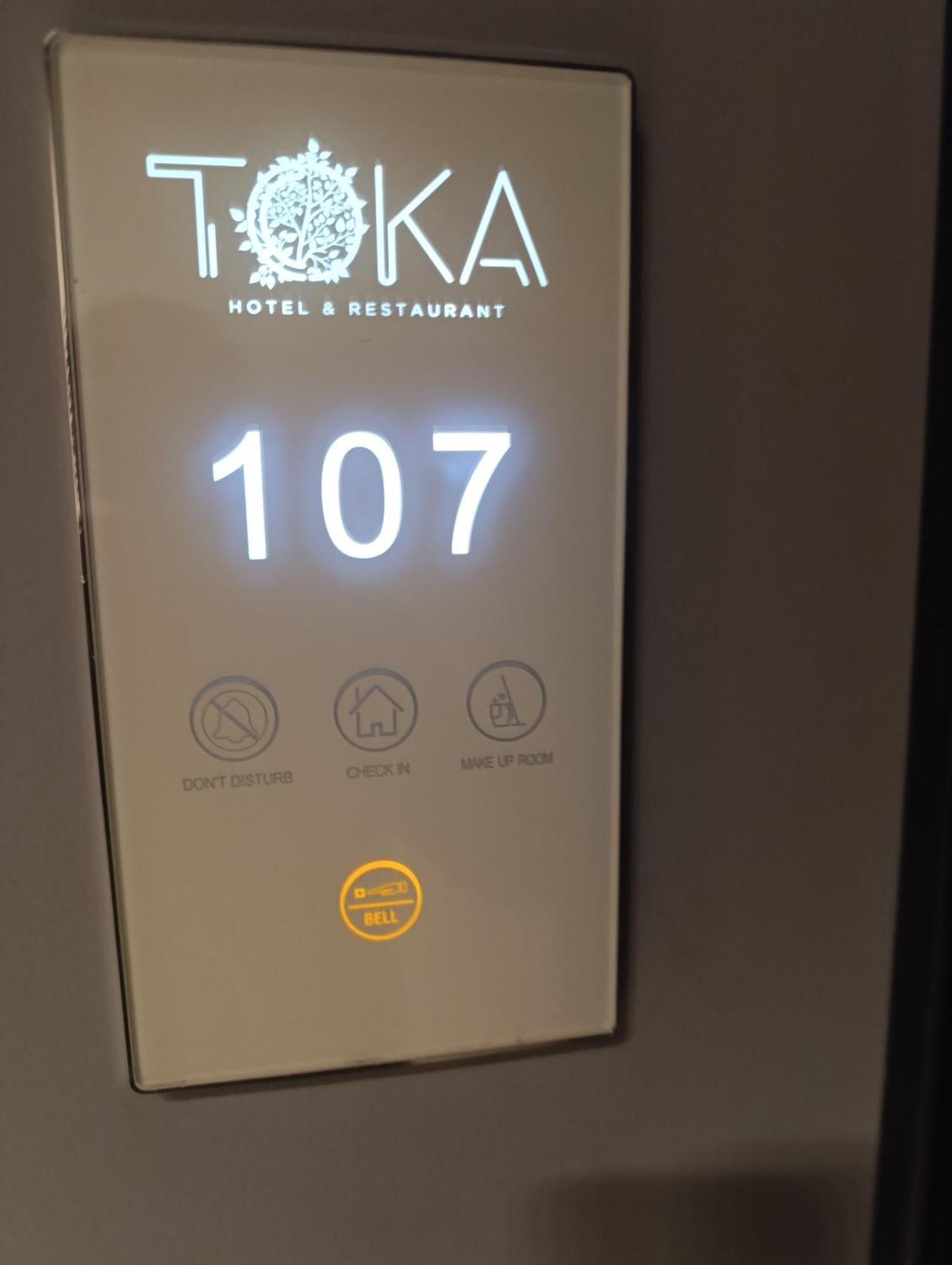 Toka Hotel Restaurant Udenisht Eksteriør bilde